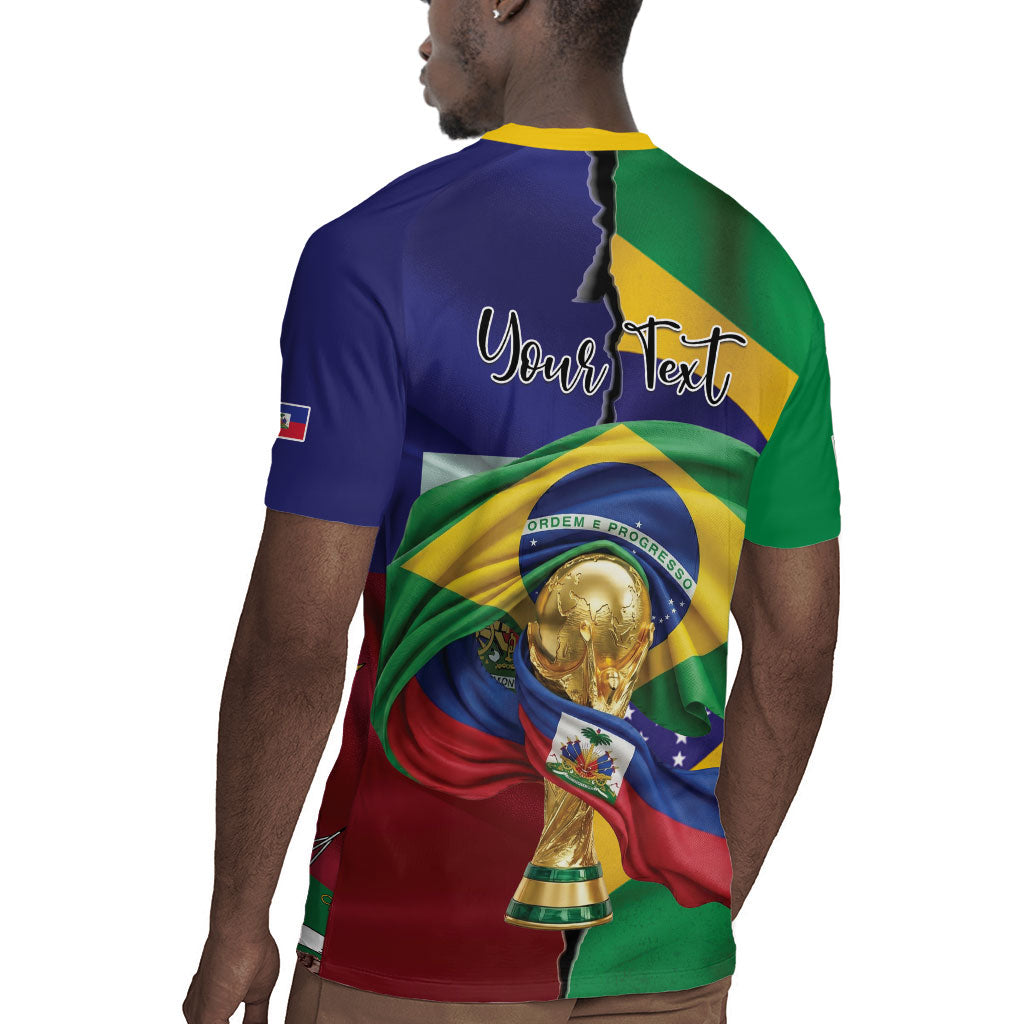 Personalized Brazil Haiti 2026 World Football Rugby Jersey Come On Boys