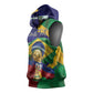 Personalized Brazil Haiti 2026 World Football Sleeveless Hoodie Come On Boys