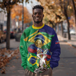 Personalized Brazil Haiti 2026 World Football Sweatshirt Come On Boys