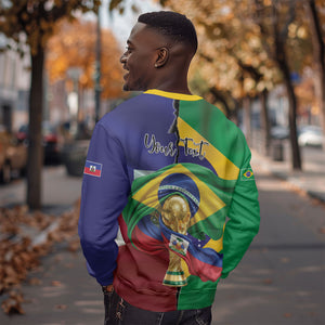 Personalized Brazil Haiti 2026 World Football Sweatshirt Come On Boys