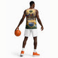 Personalized Brazil Haiti Basketball Jersey Heritage Landscape