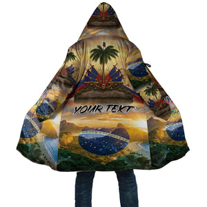 Personalized Brazil Haiti Cloak Heritage Landscape