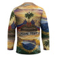 Personalized Brazil Haiti Hockey Jersey Heritage Landscape
