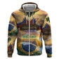 Personalized Brazil Haiti Hoodie Heritage Landscape