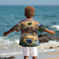 Personalized Brazil Haiti Kid Hawaiian Shirt Heritage Landscape