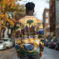 Personalized Brazil Haiti Long Sleeve Shirt Heritage Landscape