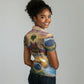 Personalized Brazil Haiti Women Polo Shirt Heritage Landscape
