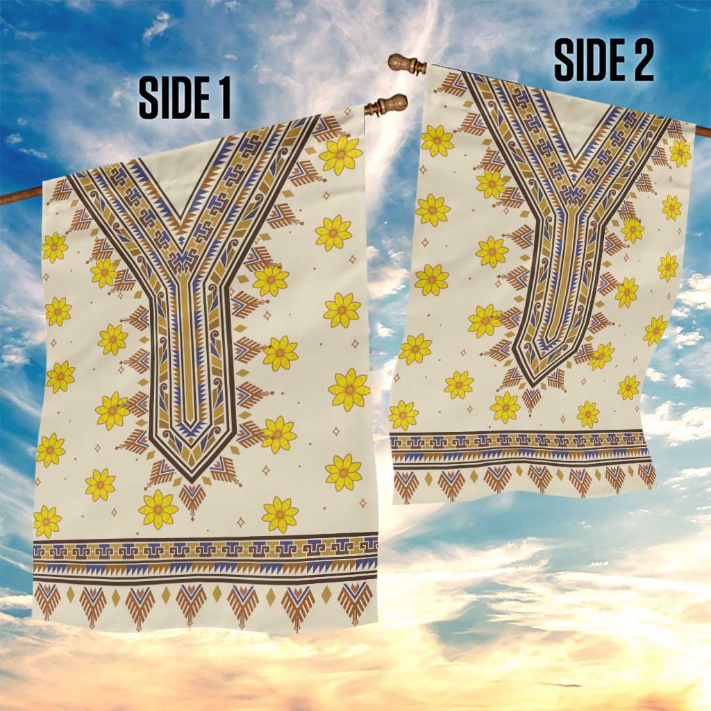 Enkutatash Dashiki Adey Abeba Pattern Garden Flag