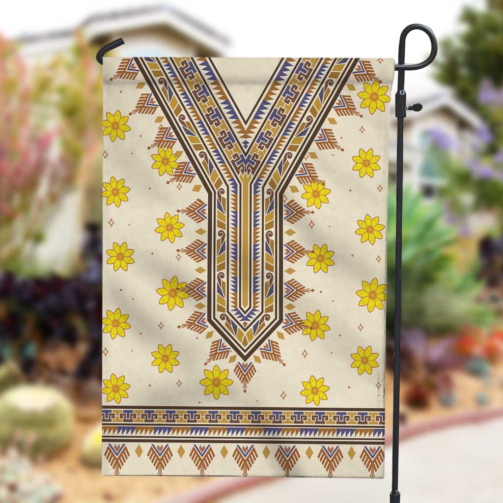 Enkutatash Dashiki Adey Abeba Pattern Garden Flag