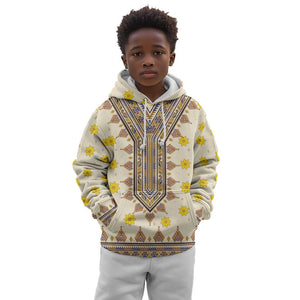 Enkutatash Dashiki Adey Abeba Pattern Kid Hoodie