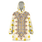Enkutatash Dashiki Adey Abeba Pattern KId Wearable Blanket Hoodie