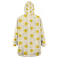 Enkutatash Dashiki Adey Abeba Pattern KId Wearable Blanket Hoodie