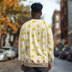 Enkutatash Dashiki Adey Abeba Pattern Long Sleeve Shirt LT01