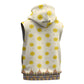 Enkutatash Dashiki Adey Abeba Pattern Sleeveless Zip Hoodie - African Pride