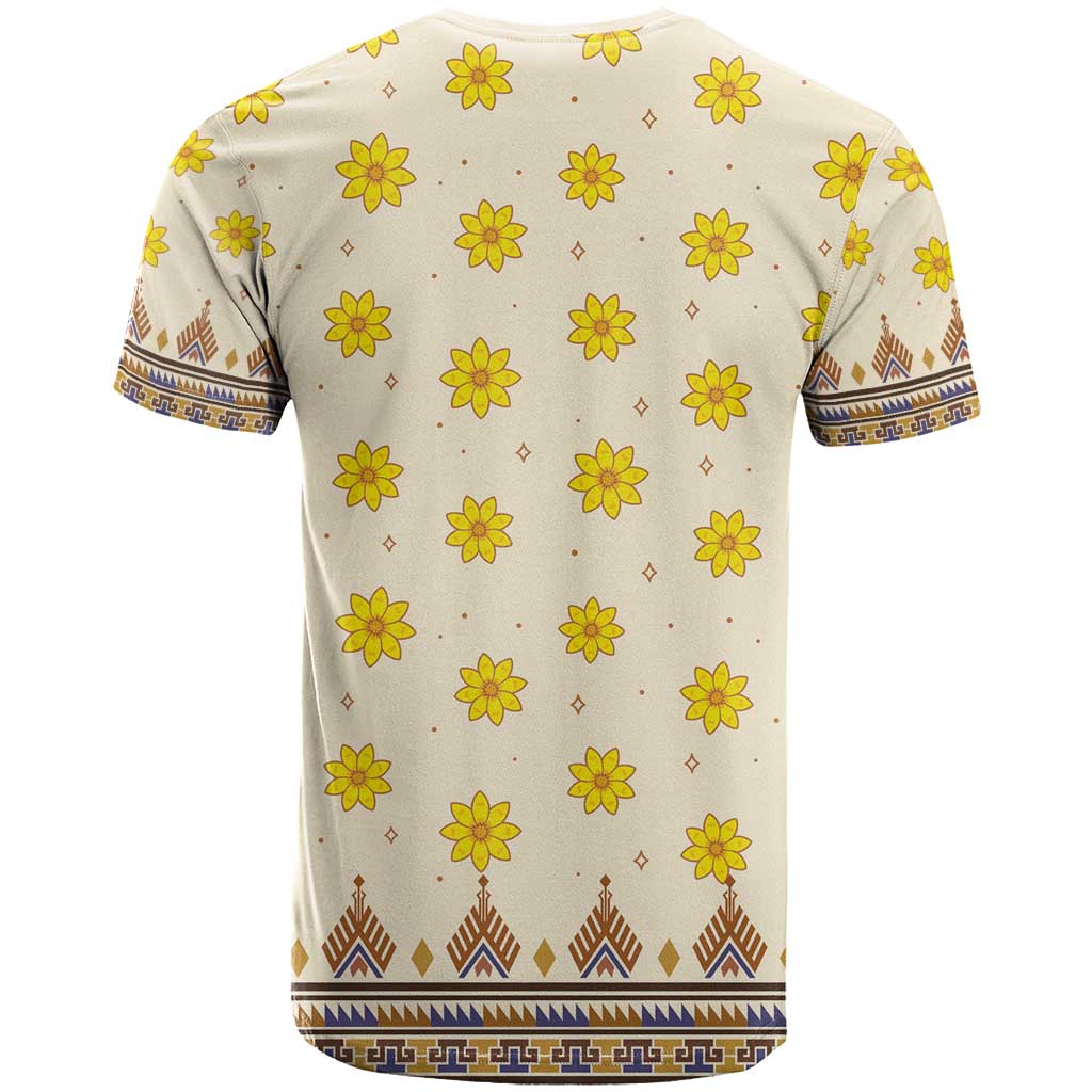 Enkutatash Dashiki Adey Abeba Pattern T shirt