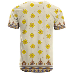 Enkutatash Dashiki Adey Abeba Pattern T shirt