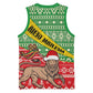 Ethiopia Christmas Basketball Jersey - Melkam Gena with African Pattern - African Pride