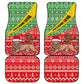 Ethiopia Christmas Car Mats - Melkam Gena with African Pattern