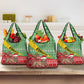 Ethiopia Christmas Grocery Bag - Melkam Gena with African Pattern