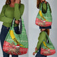 Ethiopia Christmas Grocery Bag - Melkam Gena with African Pattern