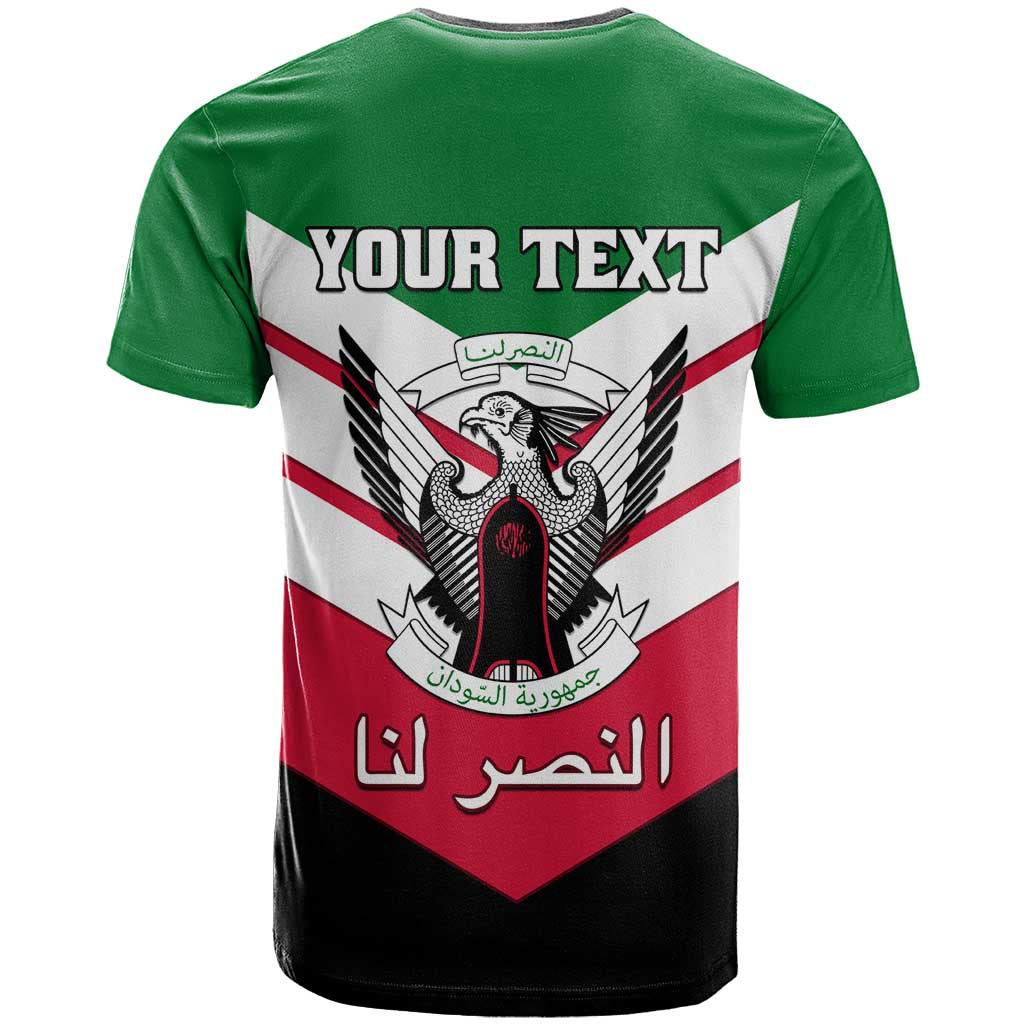 Sudan Independence Day T shirt with Sudanese Secretary Bird