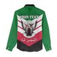 Sudan Independence Day Women Casual Shirt with Sudanese Secretary Bird LT01