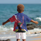 Personalised Afro Haiti Le Marron Inconnu Kid Hawaiian Shirt Dashiki Mix Polynesian Pattern