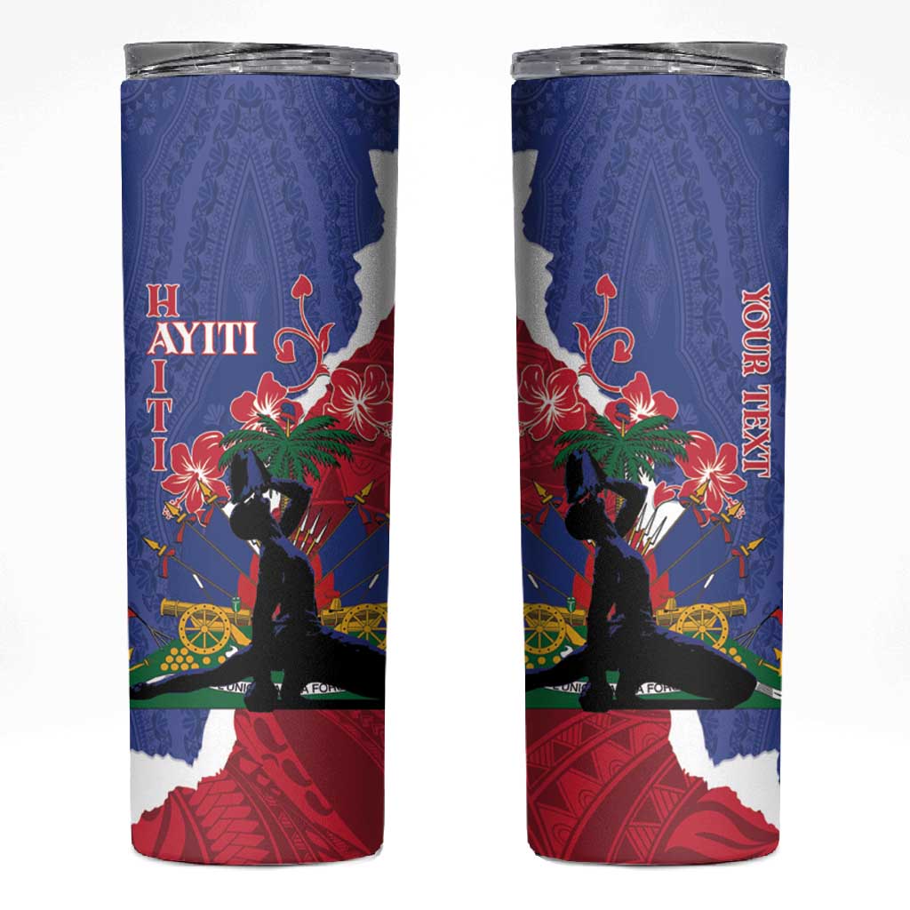 Personalised Afro Haiti Le Marron Inconnu Skinny Tumbler Dashiki Mix ...