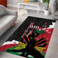 Personalised Afro Ayiti Neg Marron Area Rug Dashiki Mix Polynesian Pattern