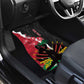 Personalised Afro Ayiti Neg Marron Car Mats Dashiki Mix Polynesian Pattern
