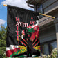 Personalised Afro Ayiti Neg Marron Garden Flag Dashiki Mix Polynesian Pattern