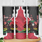 Personalised Afro Ayiti Neg Marron Skinny Tumbler Dashiki Mix Polynesian Pattern