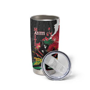 Personalised Afro Ayiti Neg Marron Tumbler Cup Dashiki Mix Polynesian Pattern