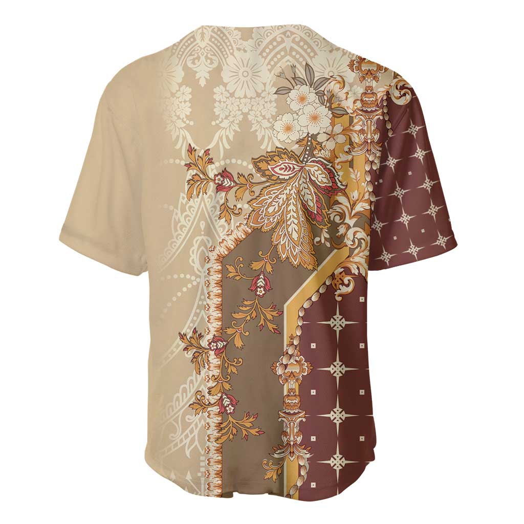 Mughal Empire Motif Unique Baseball Jersey
