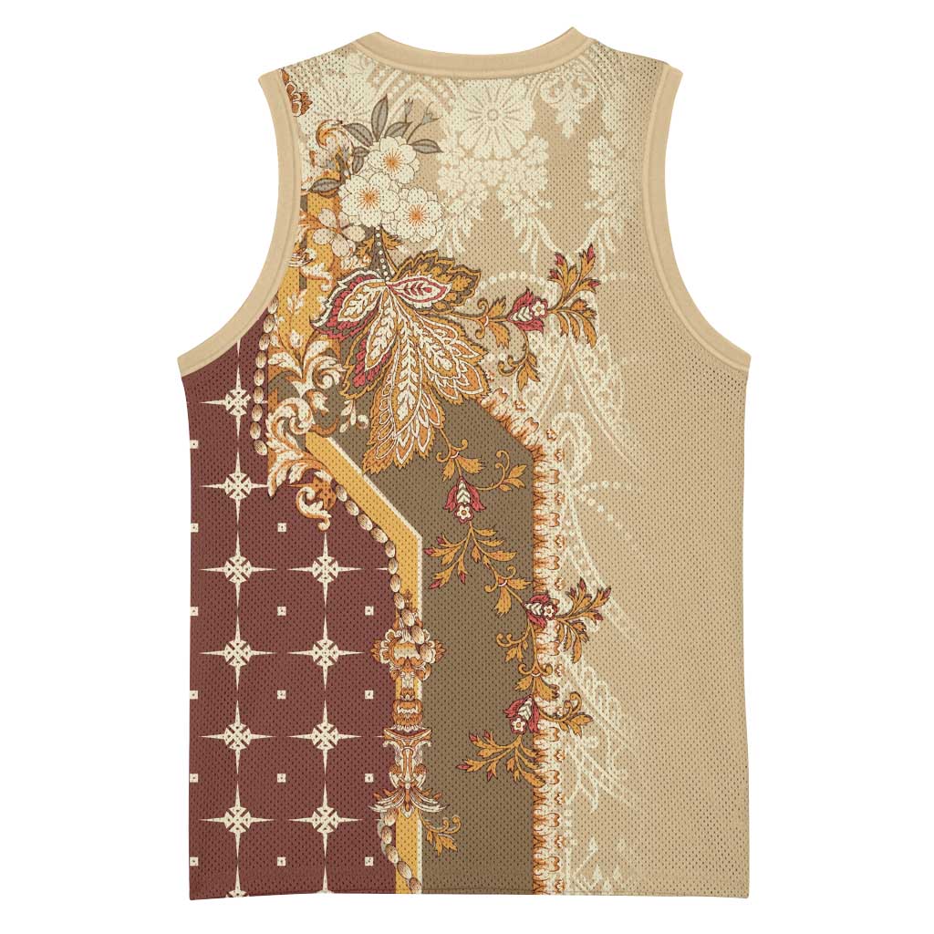 Mughal Empire Motif Unique Basketball Jersey - African Pride