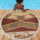 Mughal Empire Motif Unique Beach Blanket