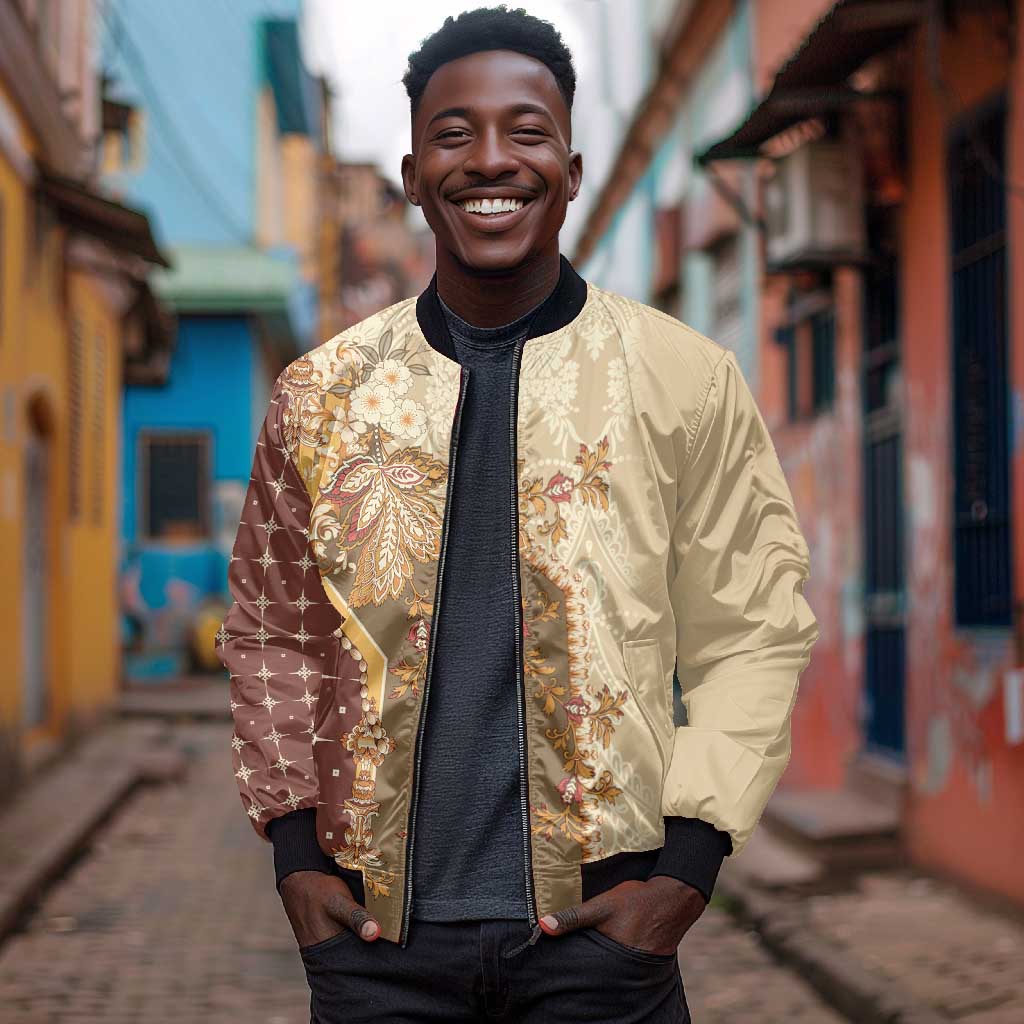 Mughal Empire Motif Unique Bomber Jacket