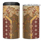 Mughal Empire Motif Unique 4 in 1 Can Cooler Tumbler