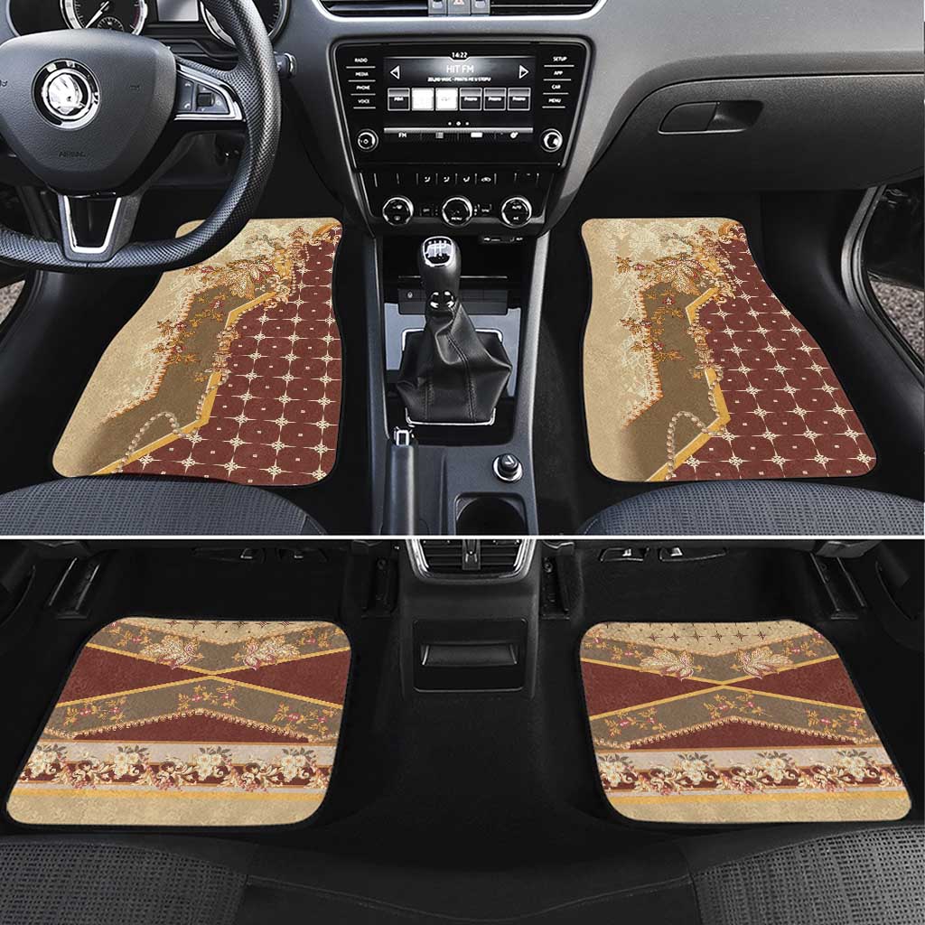 Mughal Empire Motif Unique Car Mats