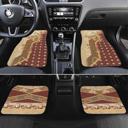 Mughal Empire Motif Unique Car Mats