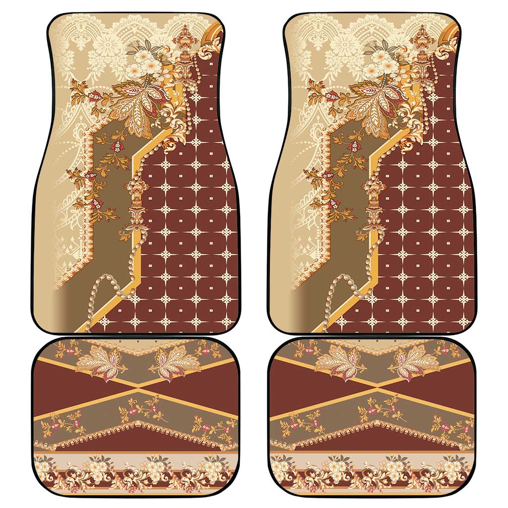 Mughal Empire Motif Unique Car Mats