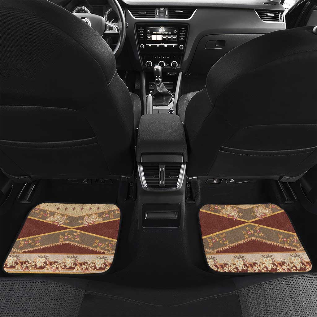 Mughal Empire Motif Unique Car Mats