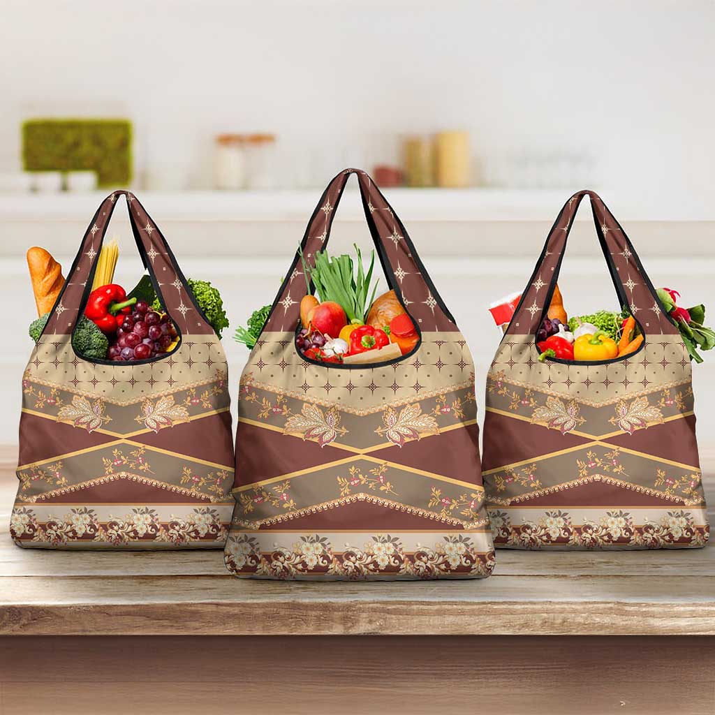 Mughal Empire Motif Unique Grocery Bag