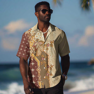 Mughal Empire Motif Unique Hawaiian Shirt