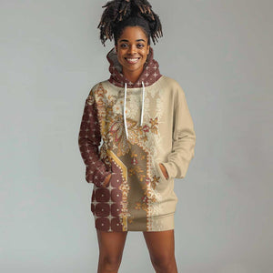 Mughal Empire Motif Unique Hoodie Dress