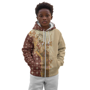 Mughal Empire Motif Unique Kid Hoodie