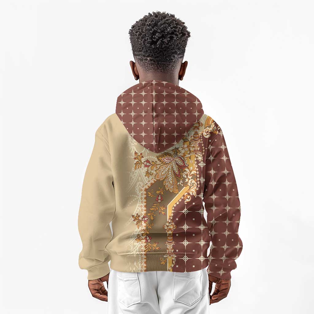 Mughal Empire Motif Unique Kid Hoodie