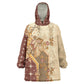 Mughal Empire Motif Unique Kid Wearable Blanket Hoodie