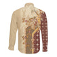 Mughal Empire Motif Unique Long Sleeve Button Shirt