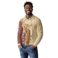 Mughal Empire Motif Unique Long Sleeve Polo Shirt